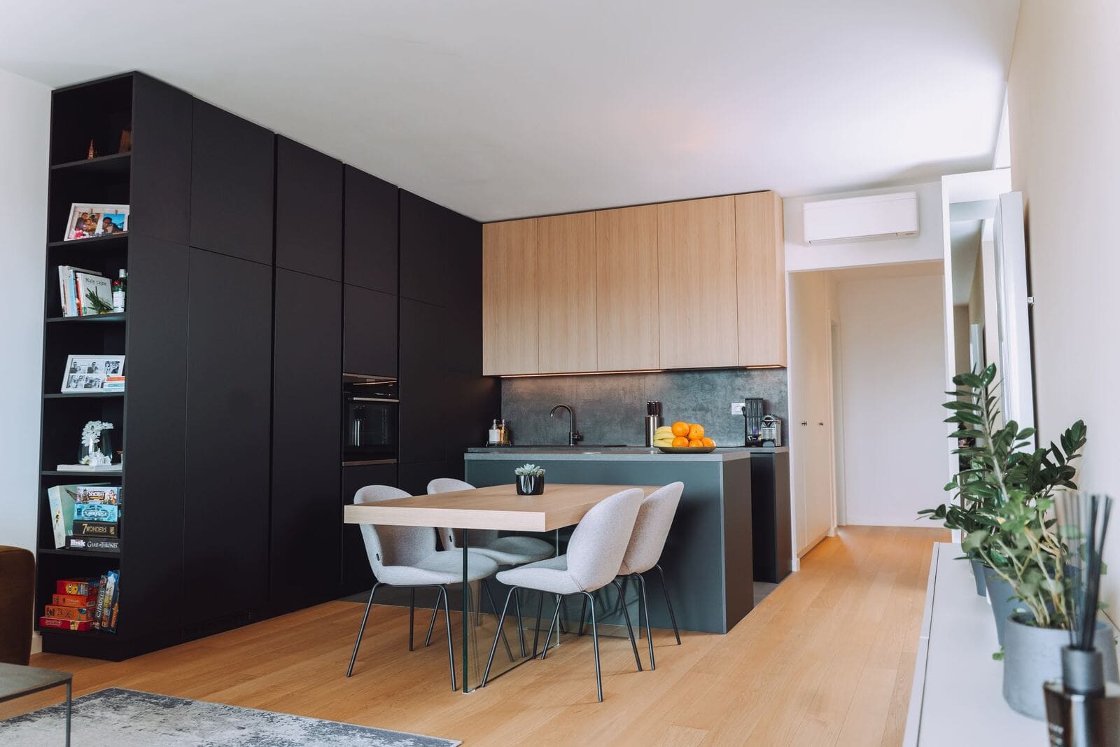 FILO.hr Kuhinja Antracit Drveni dekor